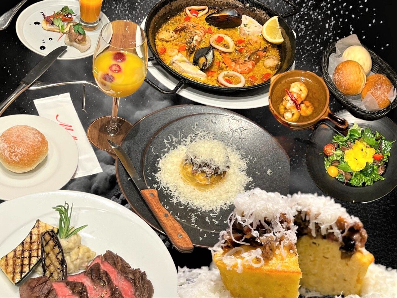 平日限定プレミアムスパークリング付き マヨルカ プリフィックスコース