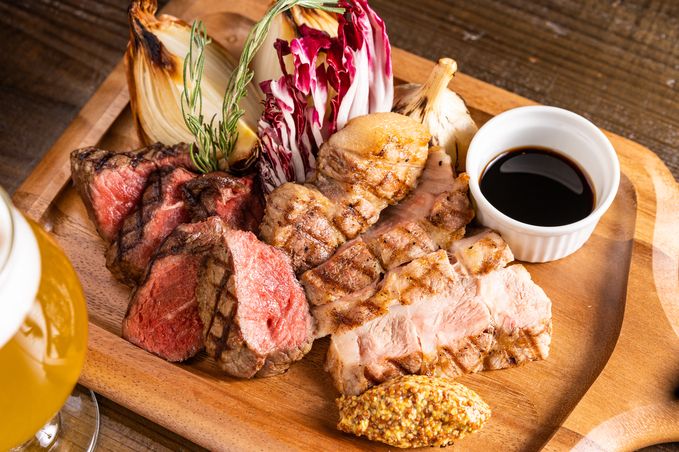 【2025忘年会！2H飲放付】USアンガス牛チャックアイステーキコース