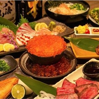 名物船上めし入りの豪華特選【船上めしコース】 お料理全９品