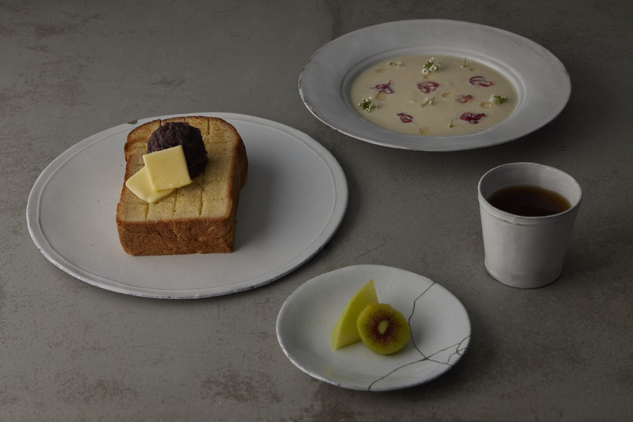 シンプルモーニング 自家製あんバタートースト【 ¥2,100円(税別) 】