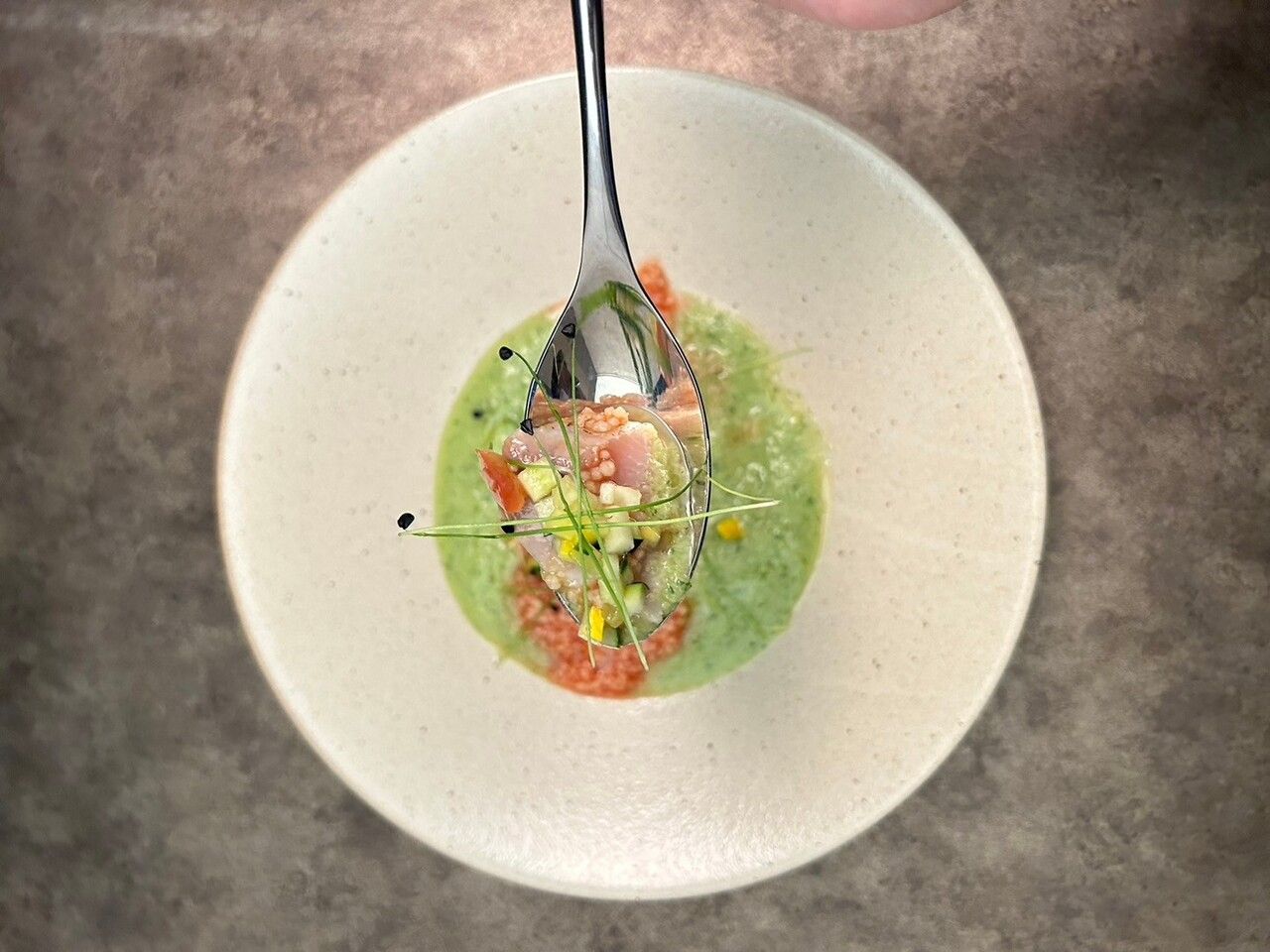 Lunch Sanu signature course