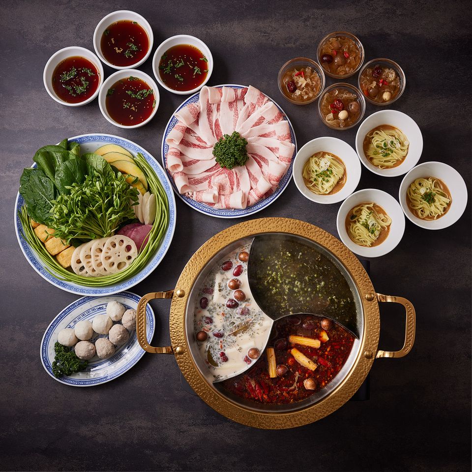 [Three-color hotpot] Standard course