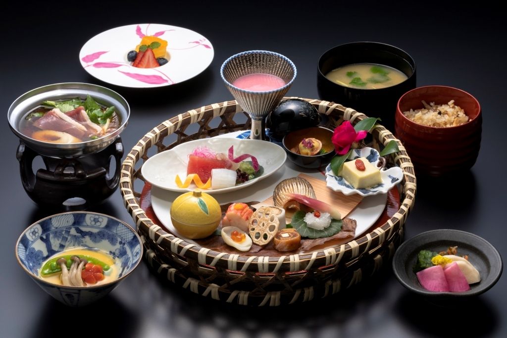 Seasonal colorful meal