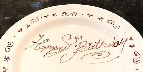 [Optional] Message plate