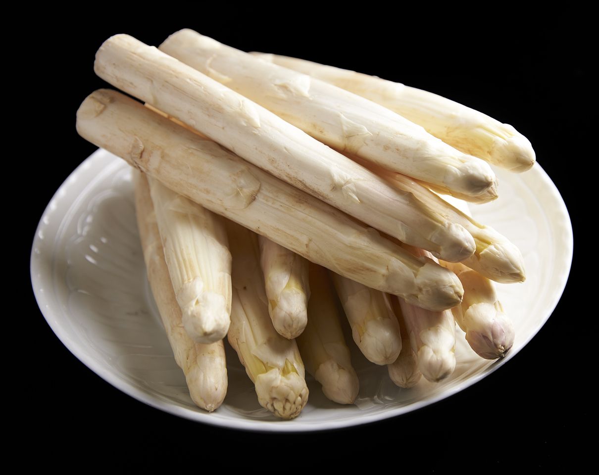 食材研究会　春爛漫　ホワイトアスパラ　花山椒　竹崎蟹