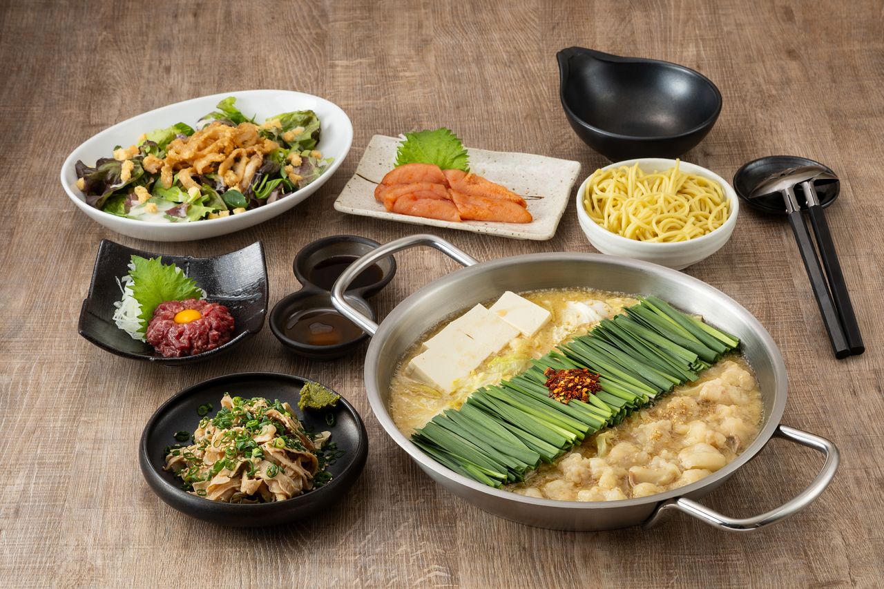 Yamakasa set with all you can drink