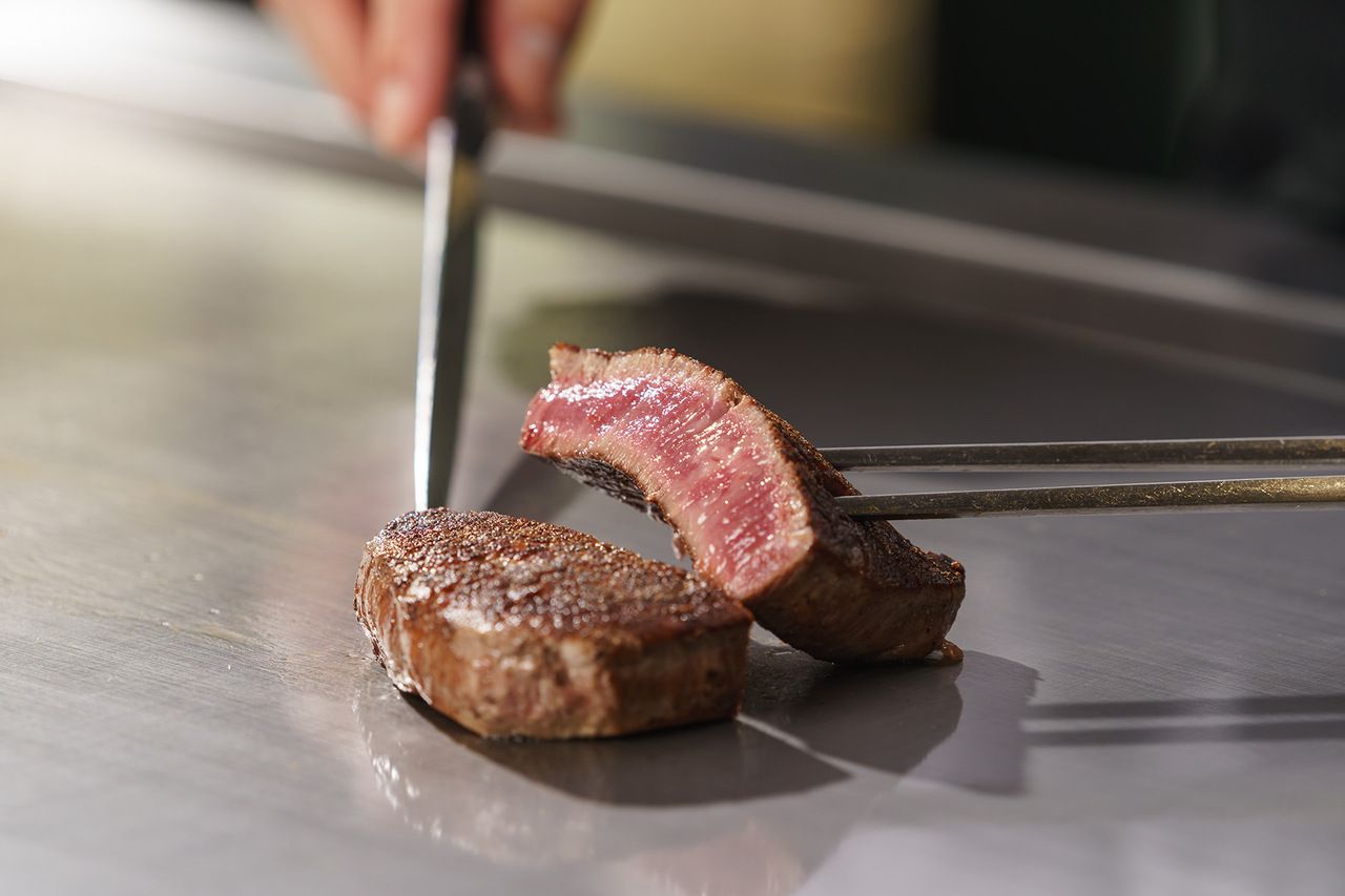 色拉開胃和里脊牛排（進口牛肉）套餐