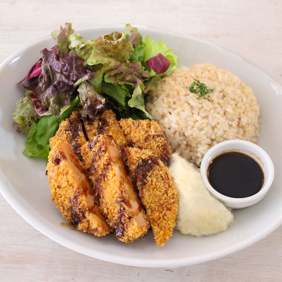 ベジカツプレート