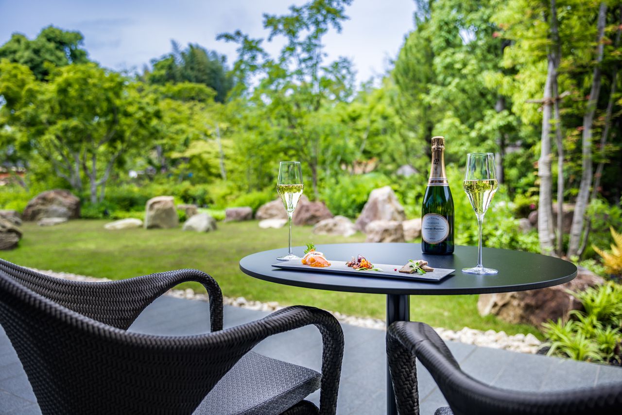 Champagne Garden in Okazaki bettei