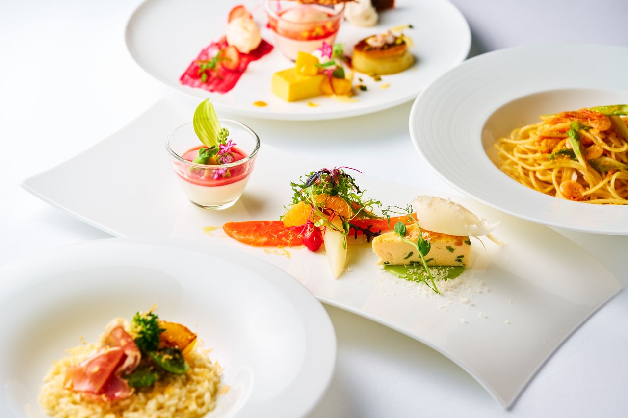 [Bellezza Autumn] Three-course meal featuring autumn flavors using seasonal ingredients