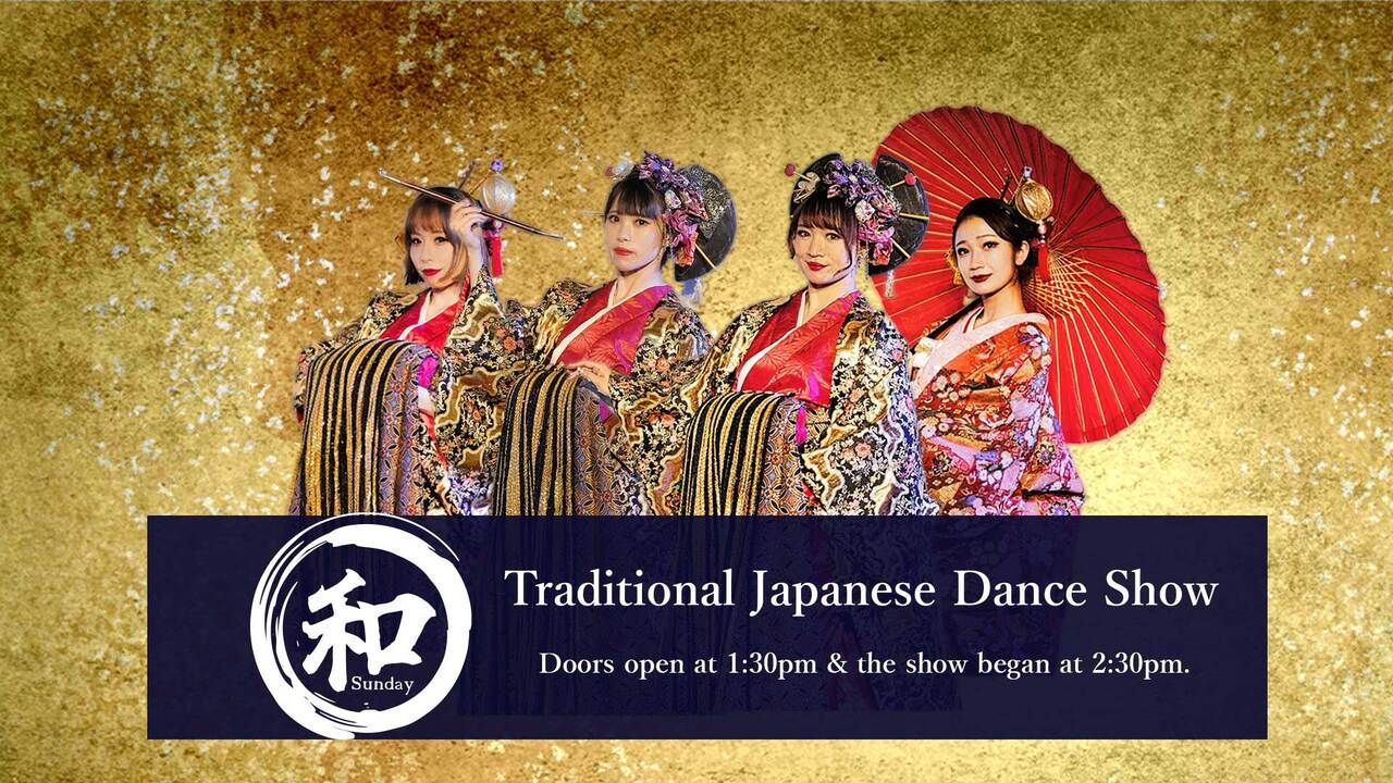 【Sunday only】Japanese culture showtime with 2drink