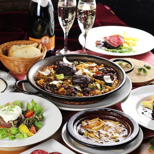 [午餐]特別套餐～LA BODEGA PARRILLA CURSO～{附時令水果雞尾酒}[共5道菜]