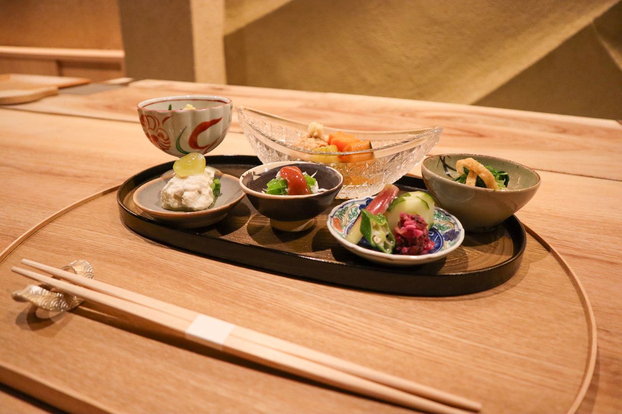 교토의 아침 식사