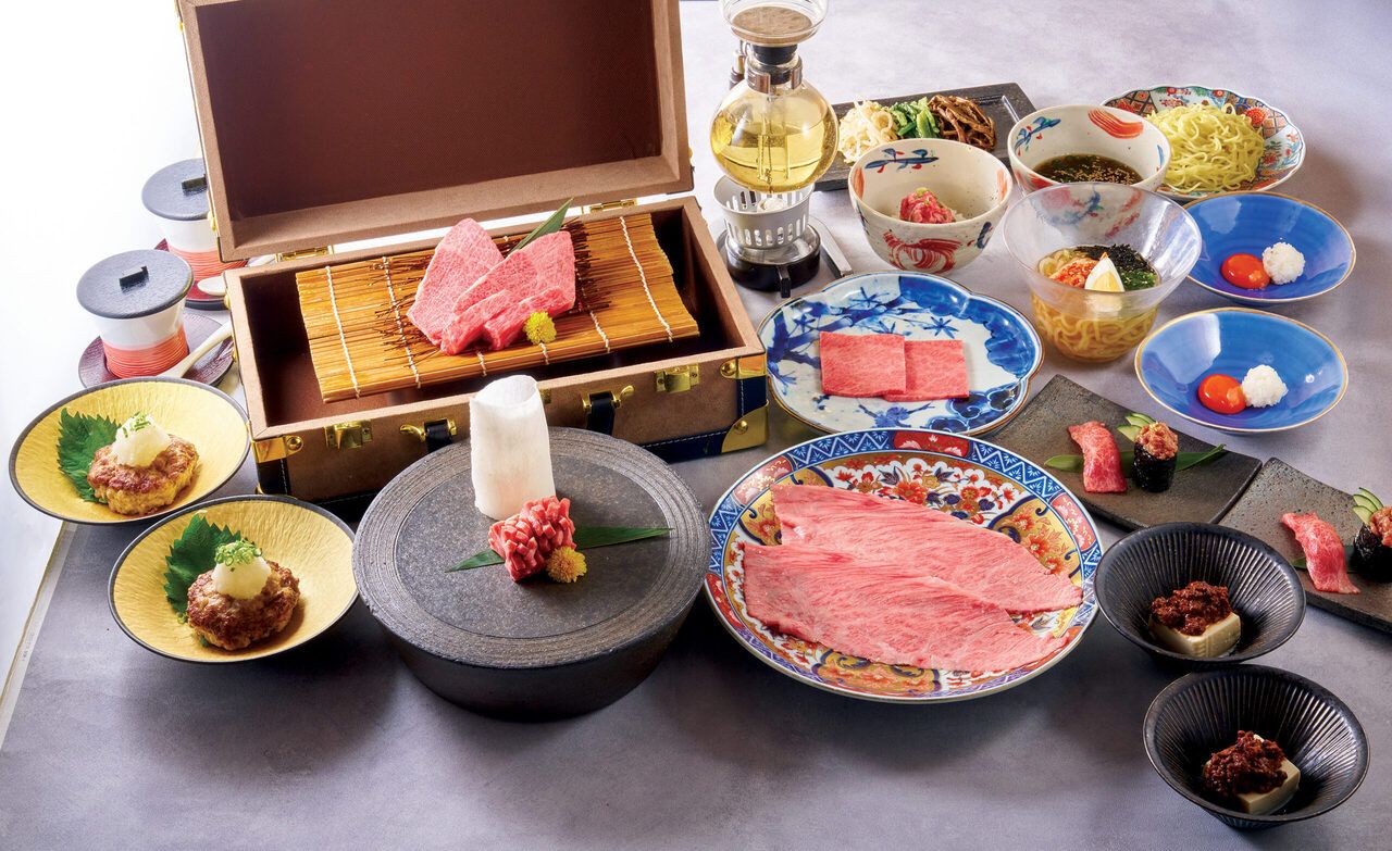 Taiga Course — 2-hour all-you-can-drink included: A course to fully enjoy our most popular, repeat-favorite special yakiniku and creative wagyu dishes.