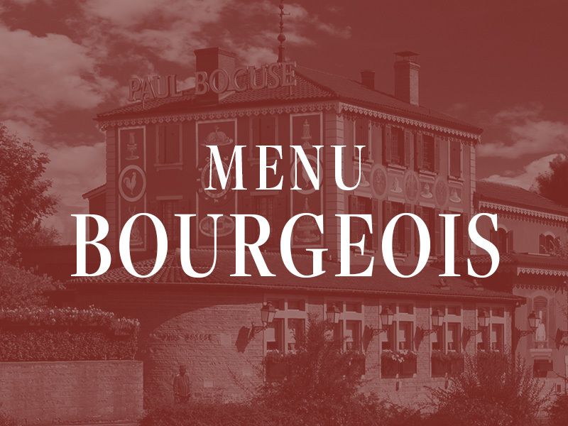  Lunch | MENU BOURGEOIS