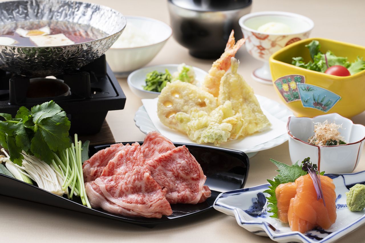 【JALクーポンでおトク】おすすめランチコース「蘭」