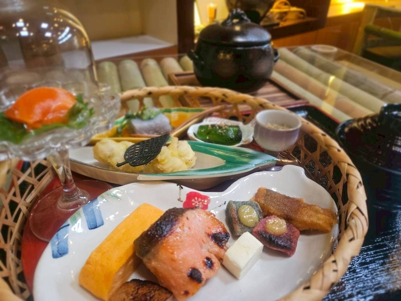 附季节土锅饭的竹篮御膳（需预约，限量5份）