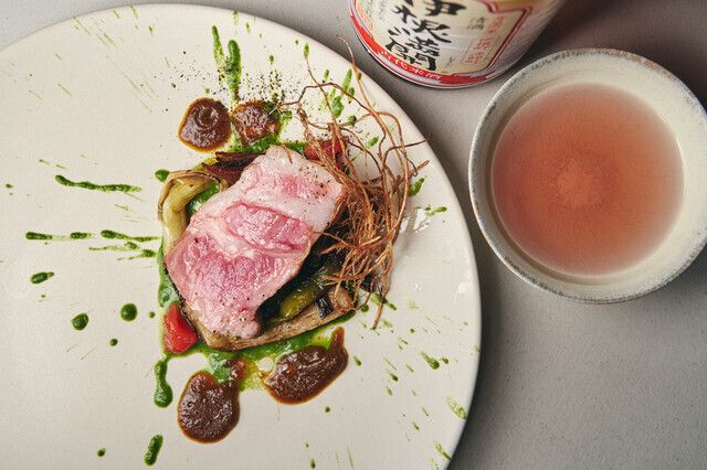 <午餐> 8道菜8种清酒+有趣的搭配套餐