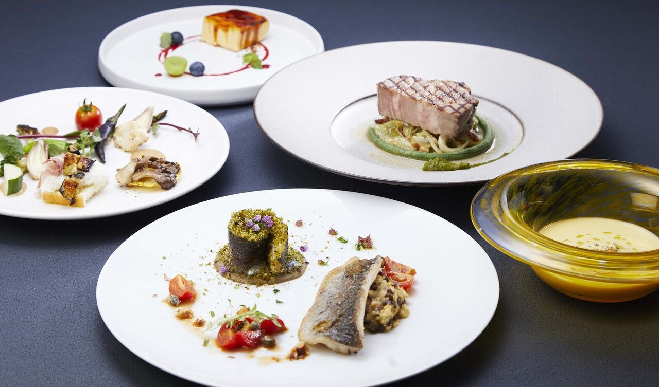 Lunch full course (5 dishes)