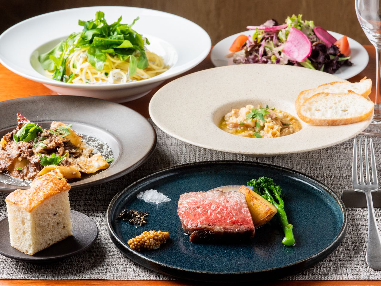 【Dinner】イタリアンの原点を味わうシンプルコース