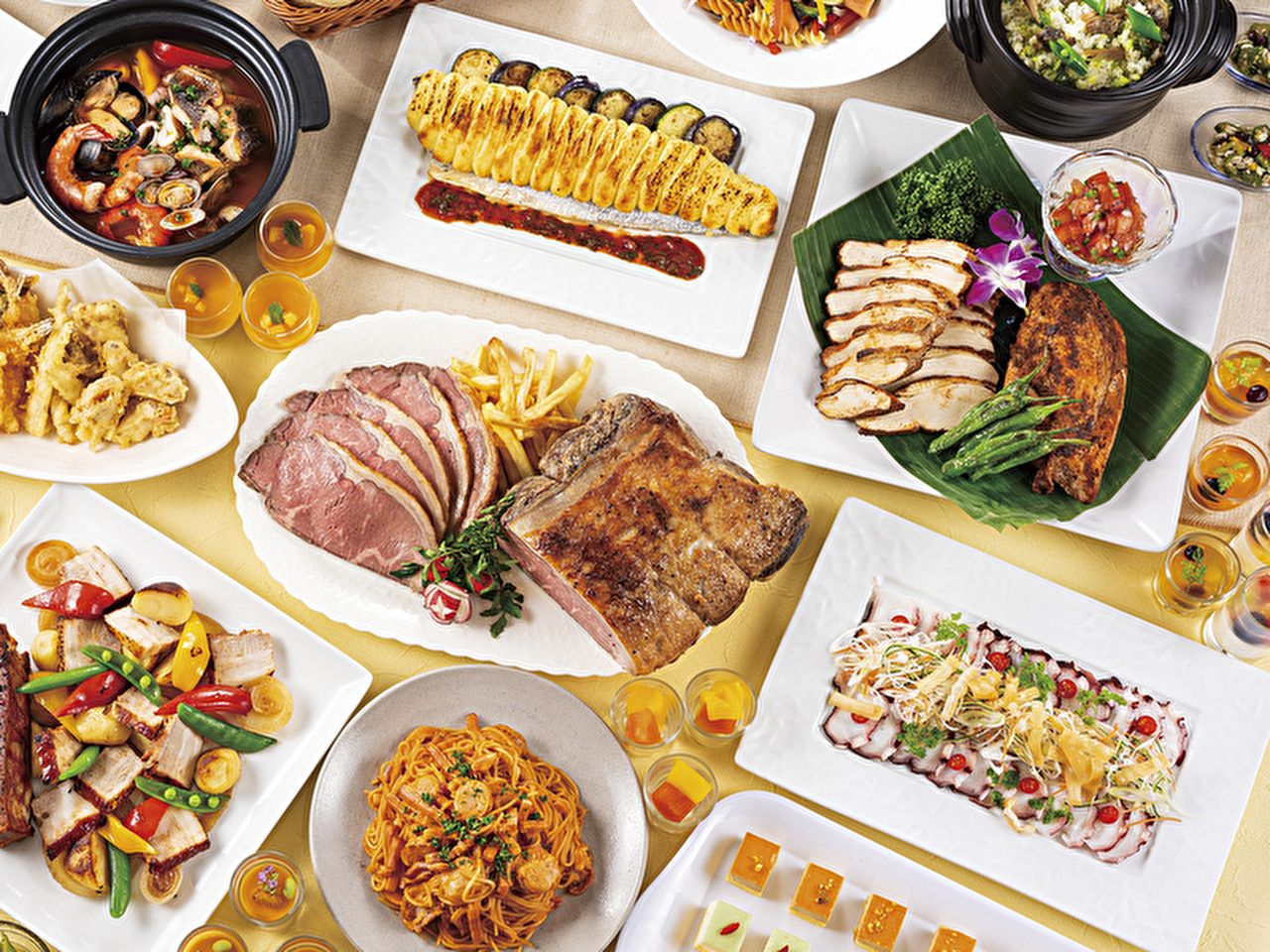 [December 29th (Monday) - January 4th (Sunday)] New Year's holiday limited time lunch buffet Adult / No time limit