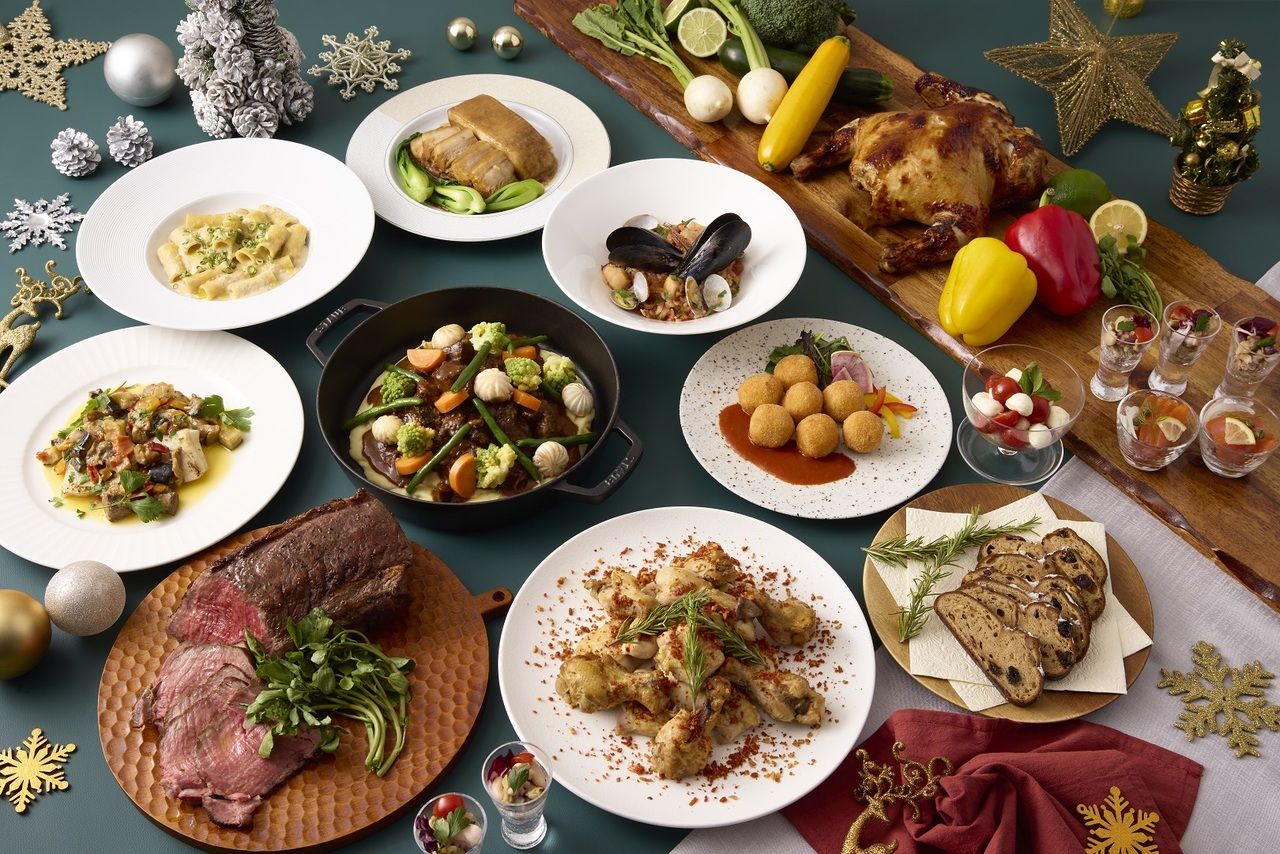 【Holiday Special】☆Jewelry Winter Buffet☆マンスリースイーツ等  Lunch［大人］