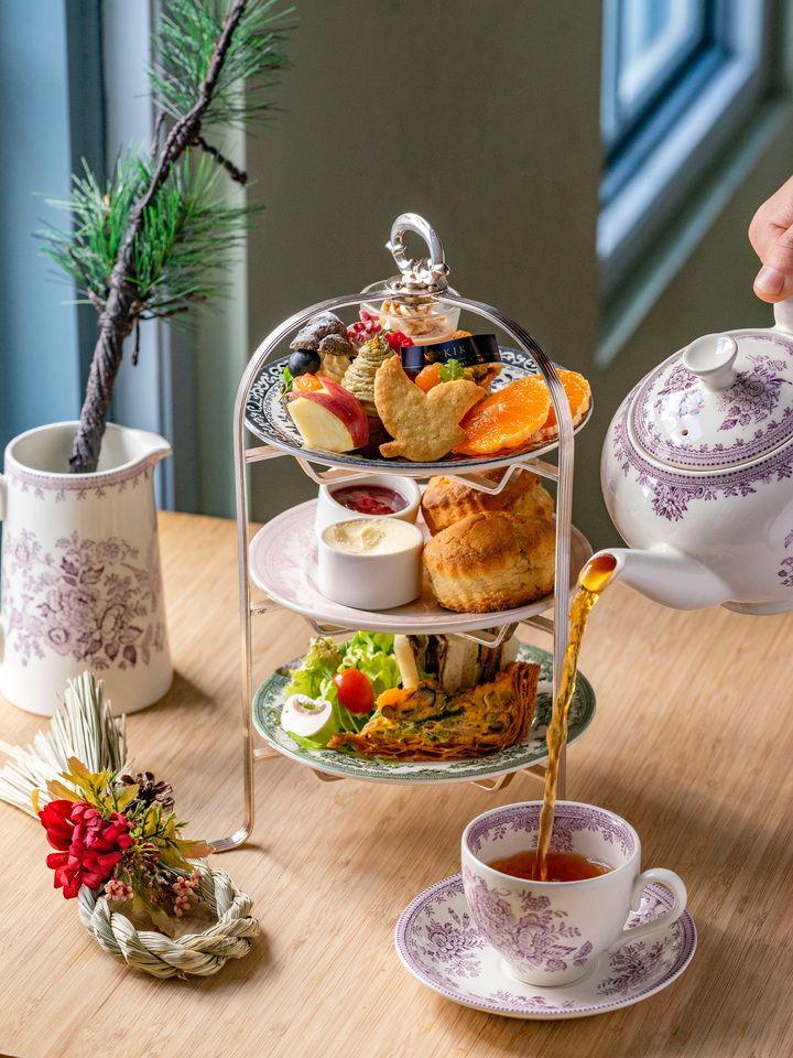 ②KIKI’sアフタヌーンティーセット「新春来福」12:30~