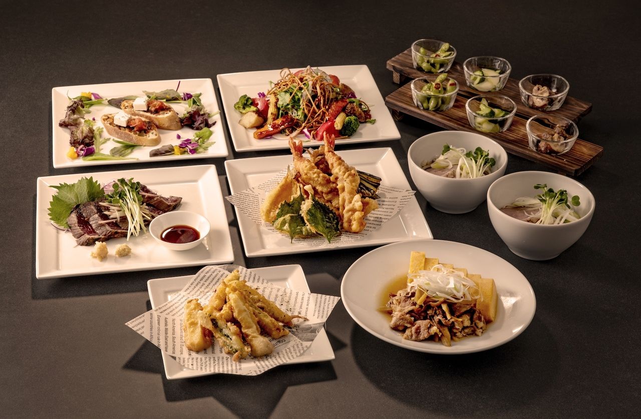 SOBALABO スタンダードコース10品 （飲み放題付）