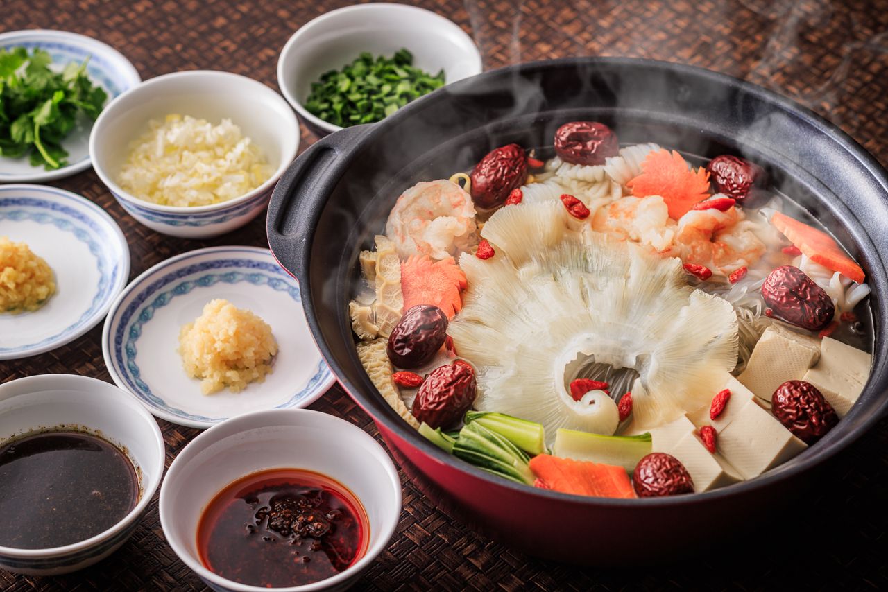[Dinner only] Warm winter menu - Soko Nabe (hot pot)