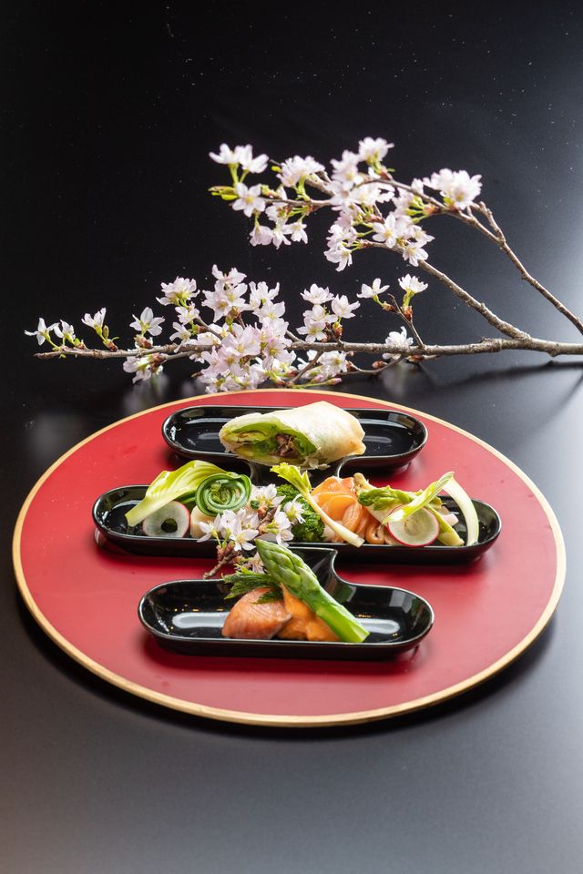 《個室確約／ランチ》【季節の鉄板会席/ライト】（全7品）