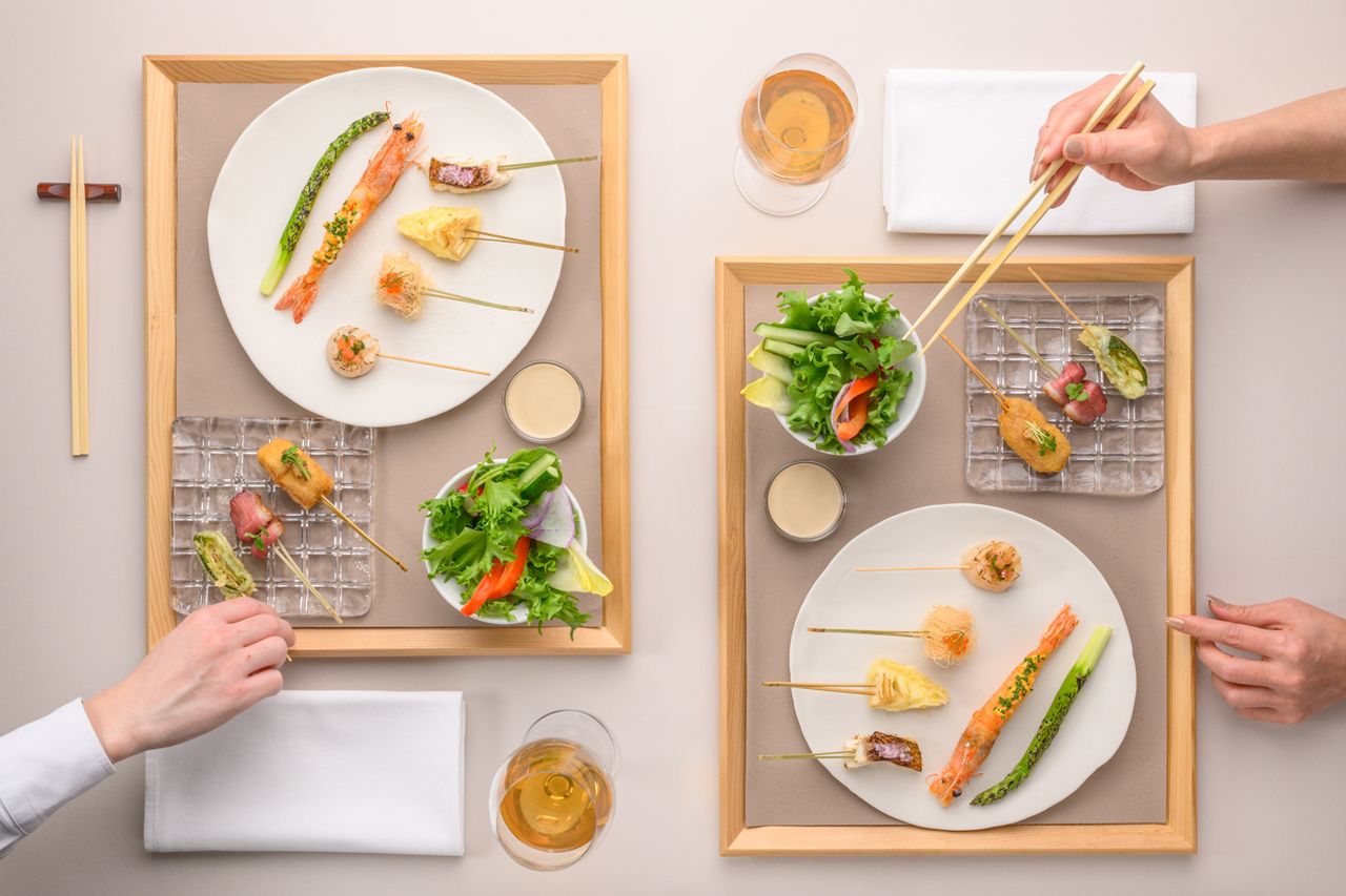 Menu kushi déjeuner