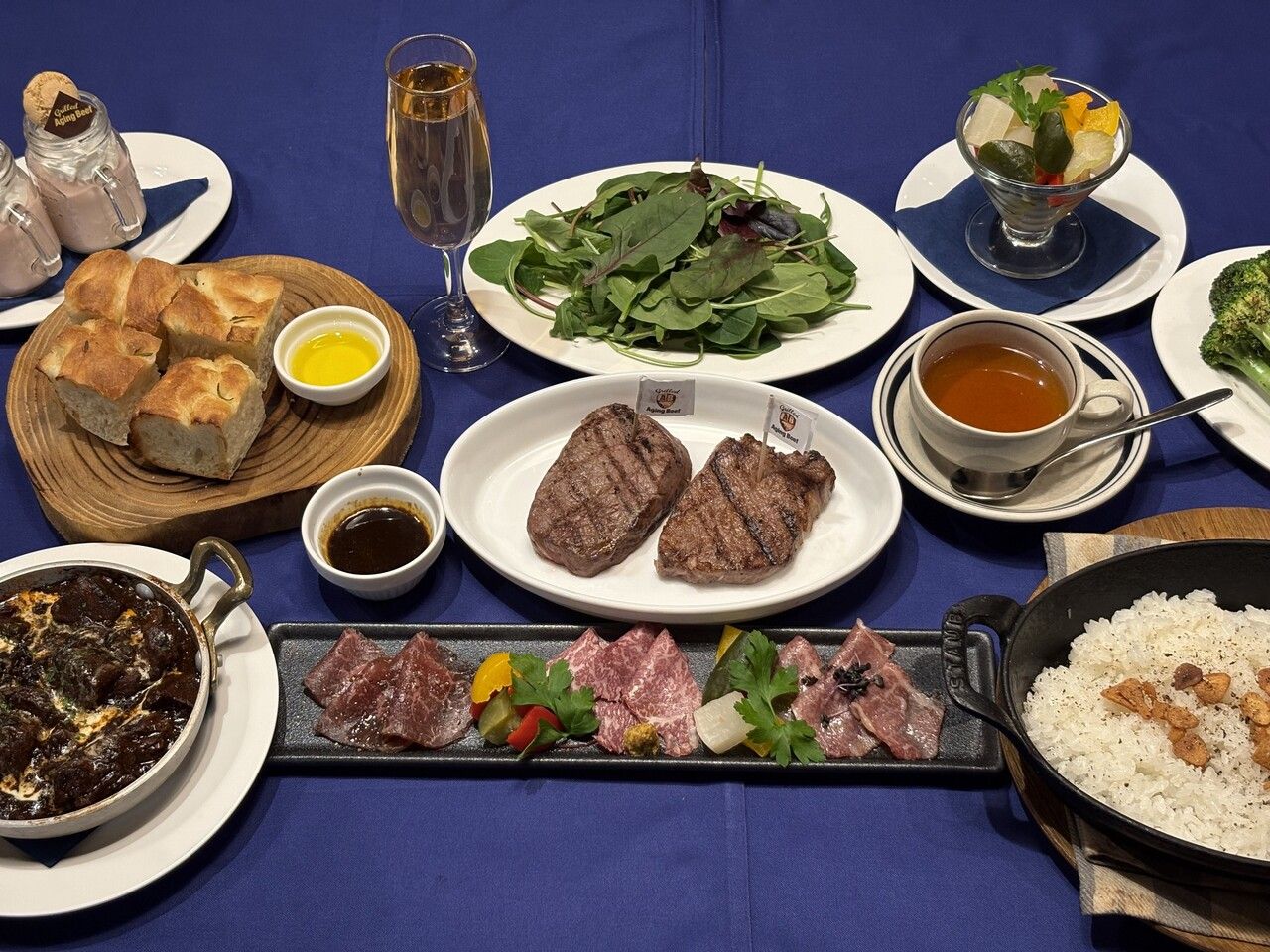 Grilled Aging Beef コース...Classic