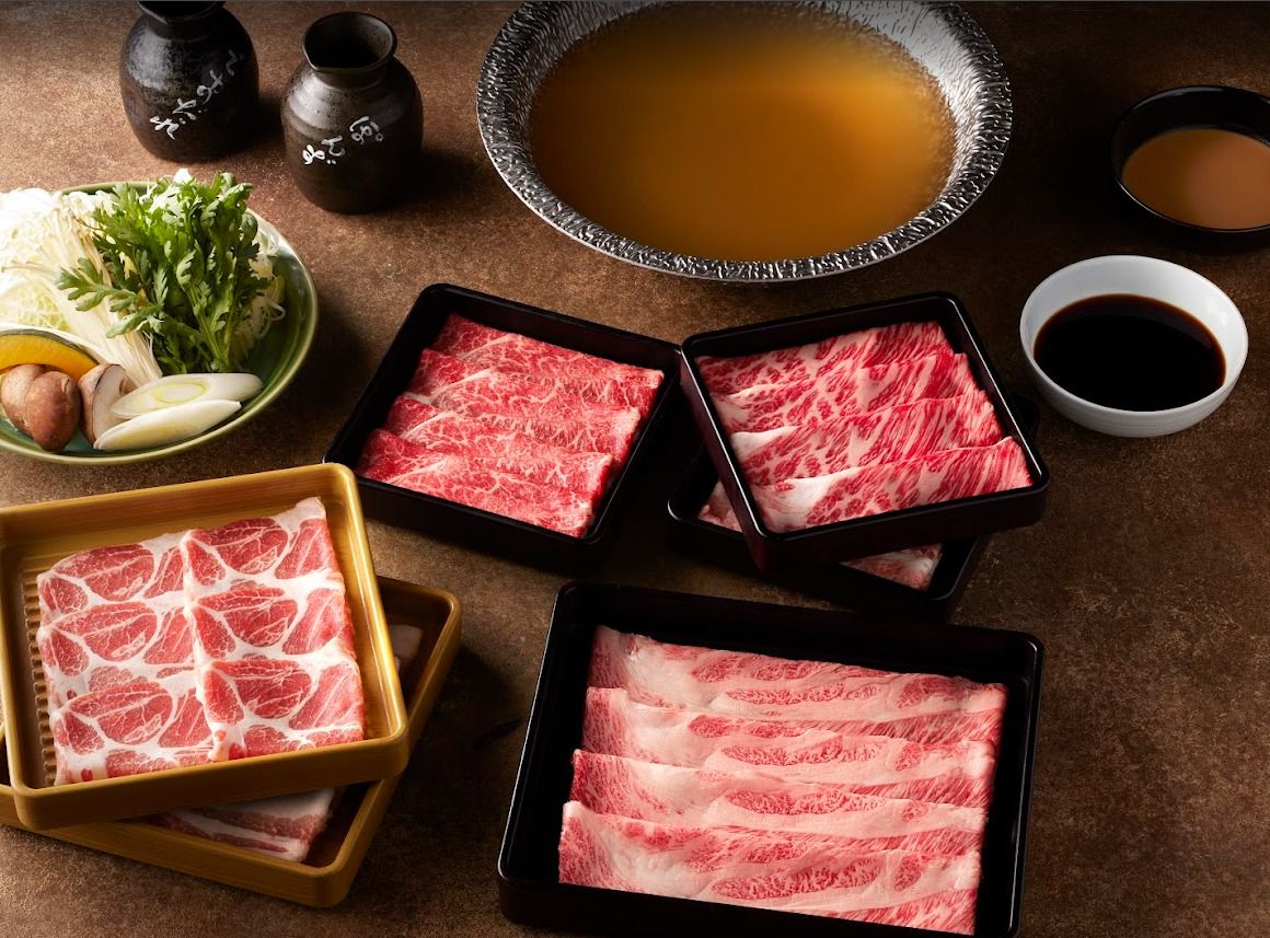 A5 Wagyu beef course