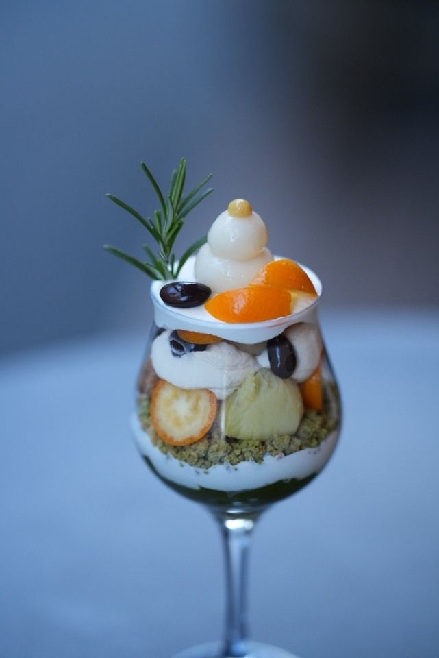 お正月パフェ (ドリンク付き)