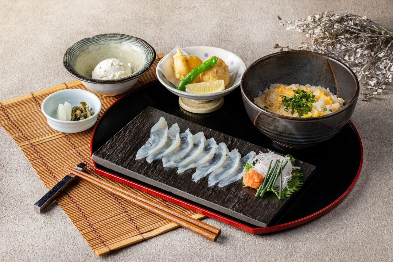 とらふぐ三昧膳