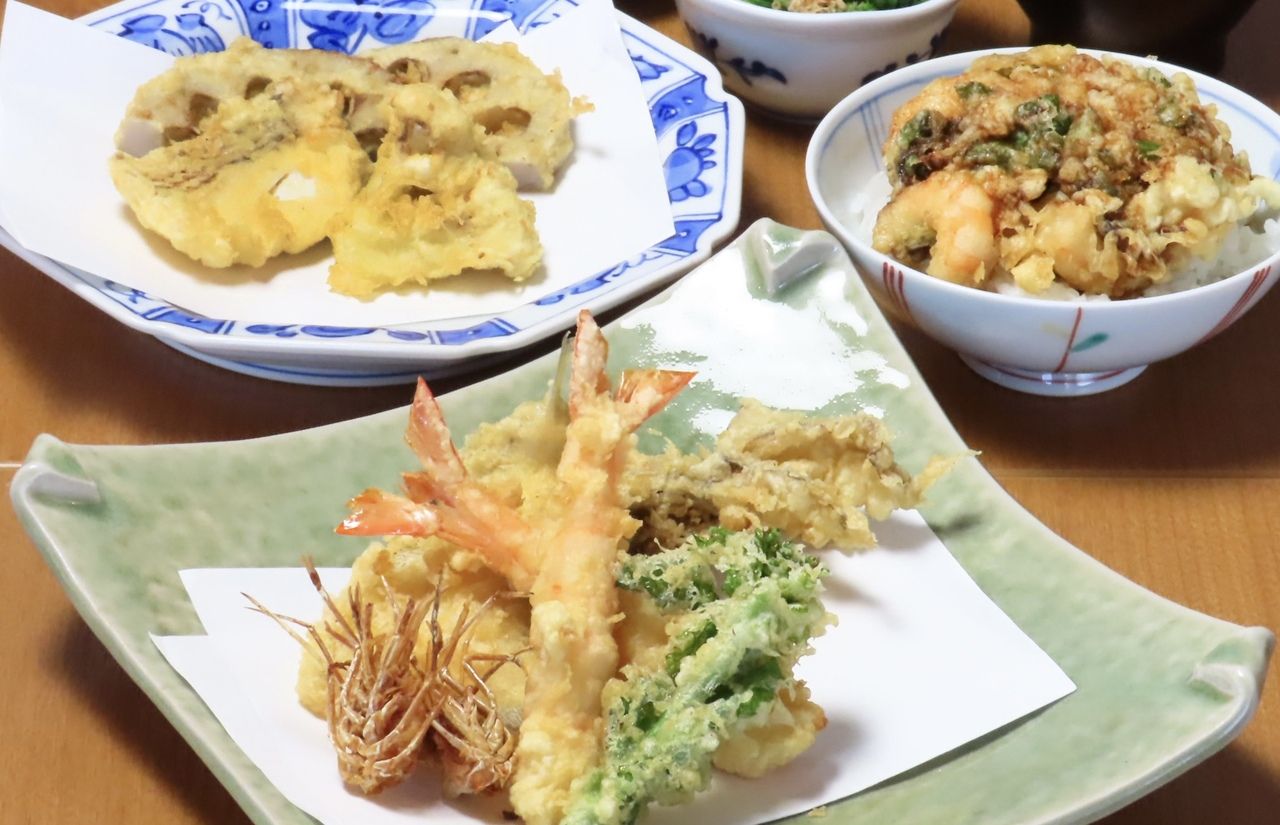 Special Tempura Lunch Course