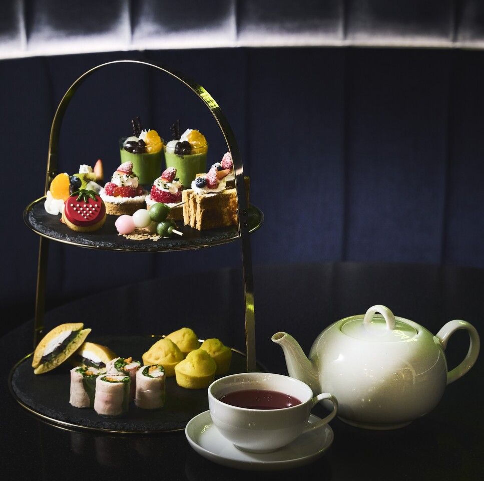 Japanese-Inspired Strawberry Afternoon Tea