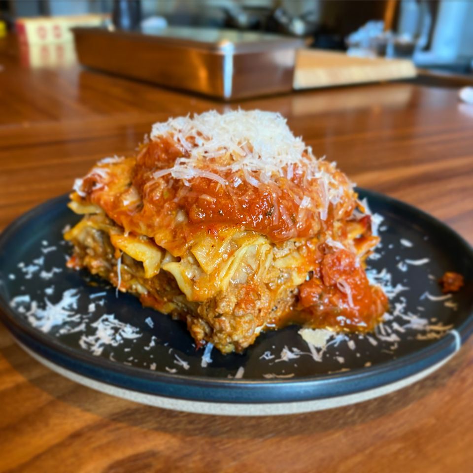 Special Weekend Lasagna Course