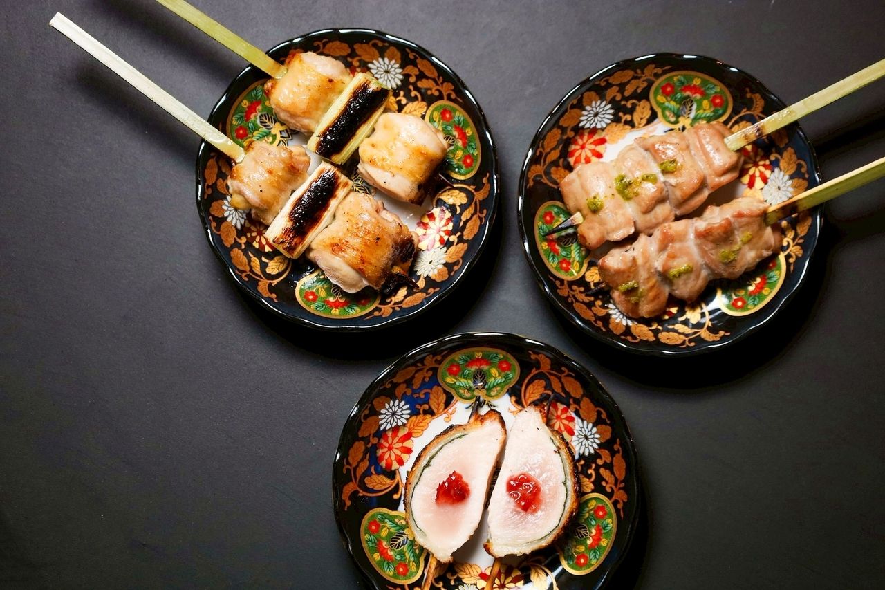  [Sada Juro Kankan 10 Skewers - Choose Your Final Course] A course that includes appetizers, 10 kinds of skewers, salad, 2 special dishes, your choice of main course, and dessert.