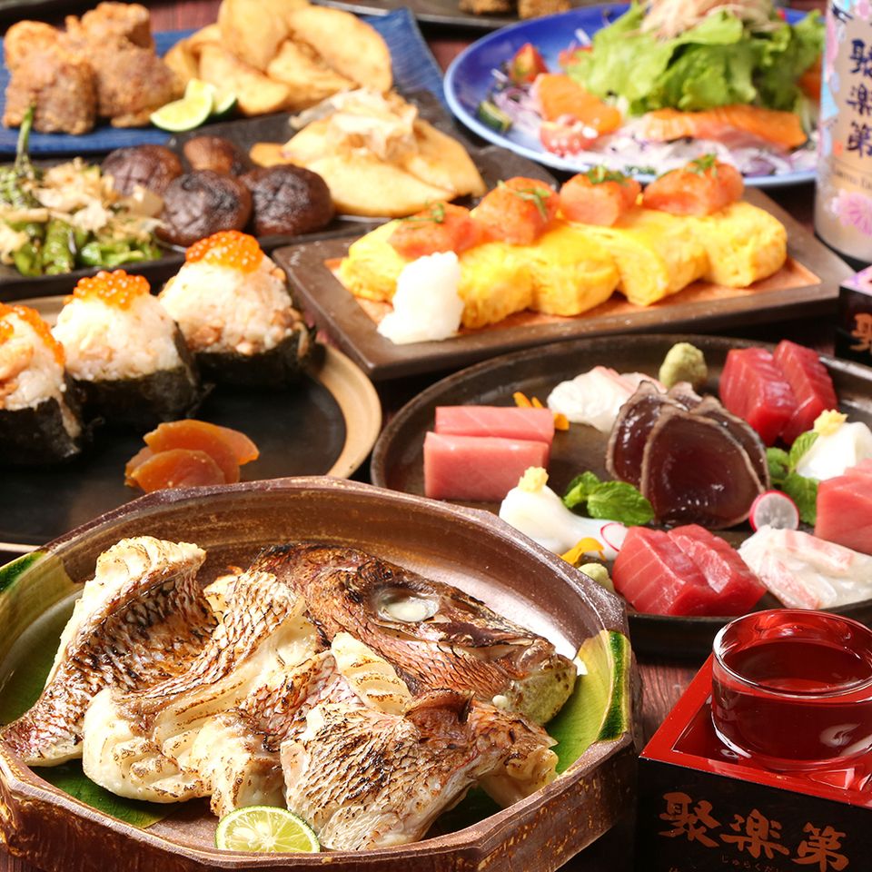 【NEW♪魚尽くし】 漁港直送の御造り五点盛り、福島県産の肉厚メヒカリなど味わい尽くすプラン