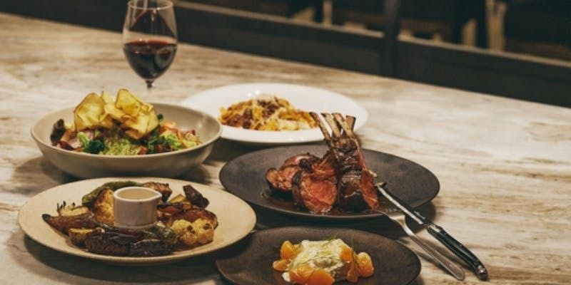 【Chef’s Dinner Course】グラススパークリング付！魚とお肉のWメイン含む全7品