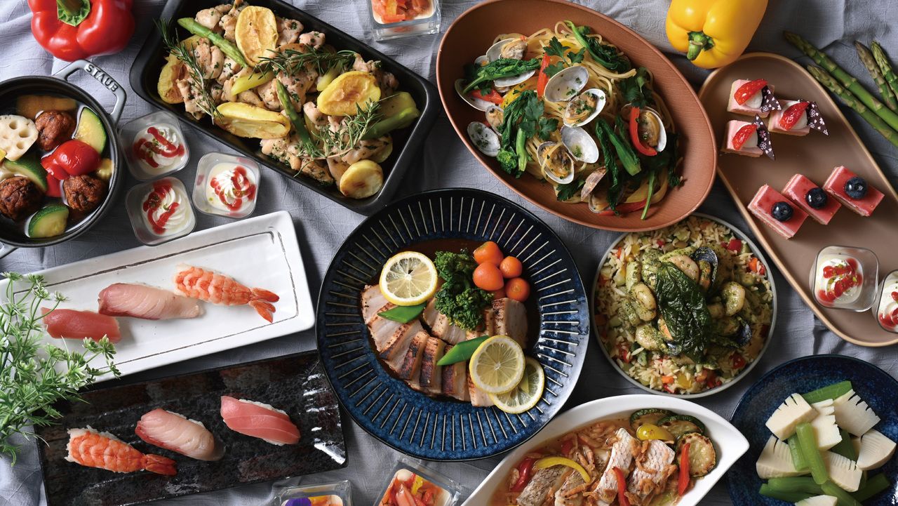 初夏のランチブッフェ