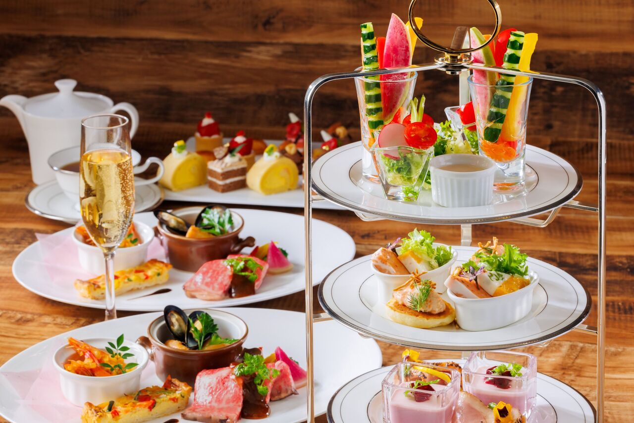 【ディナー】イブニングハイティー（2月平日限定）