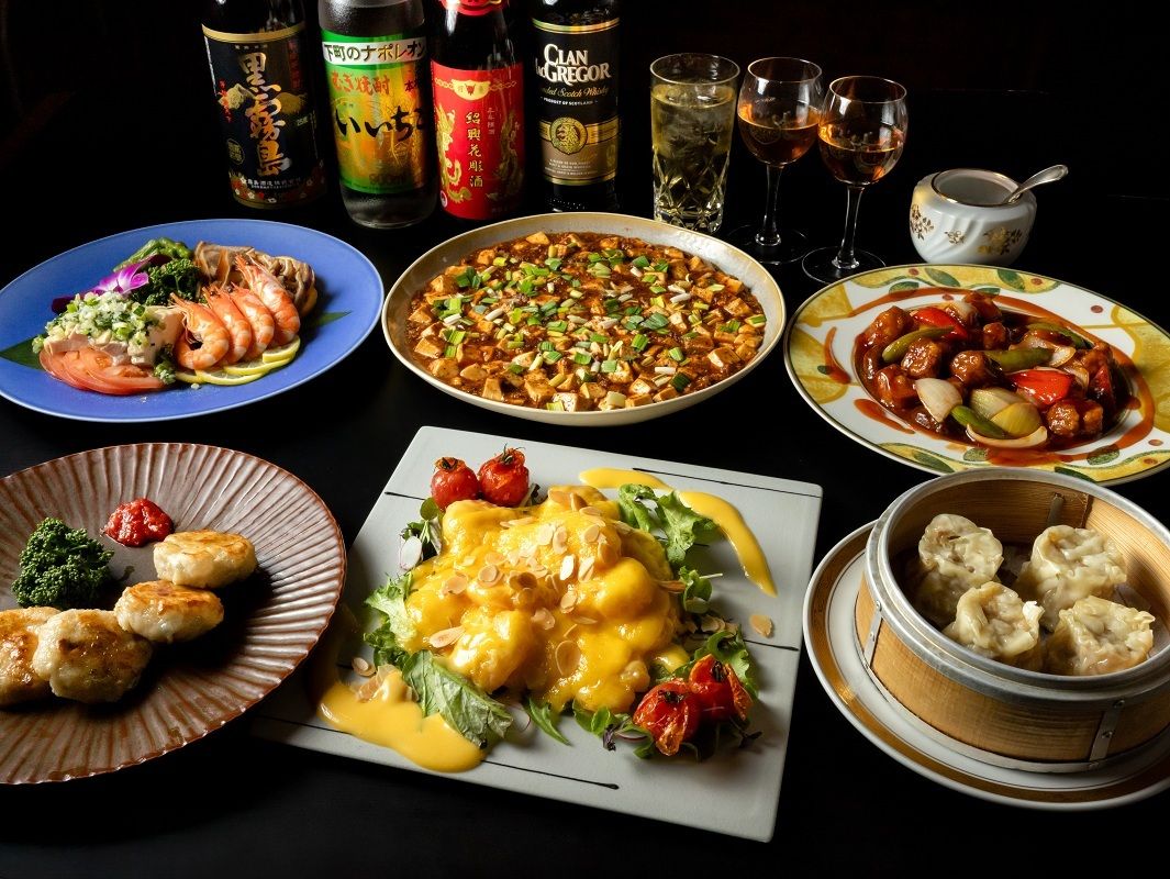 【暢飲套餐】夜宵套餐：每人7,000日圓
