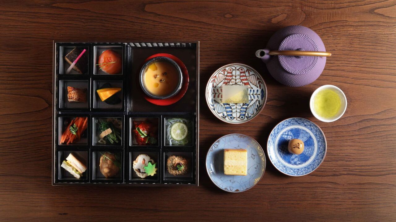 [Early Bird Discount] JAPANESE AFTERNOON TEA SET -Fermentation-& Matcha Green Tea, Champagne for Weekdays