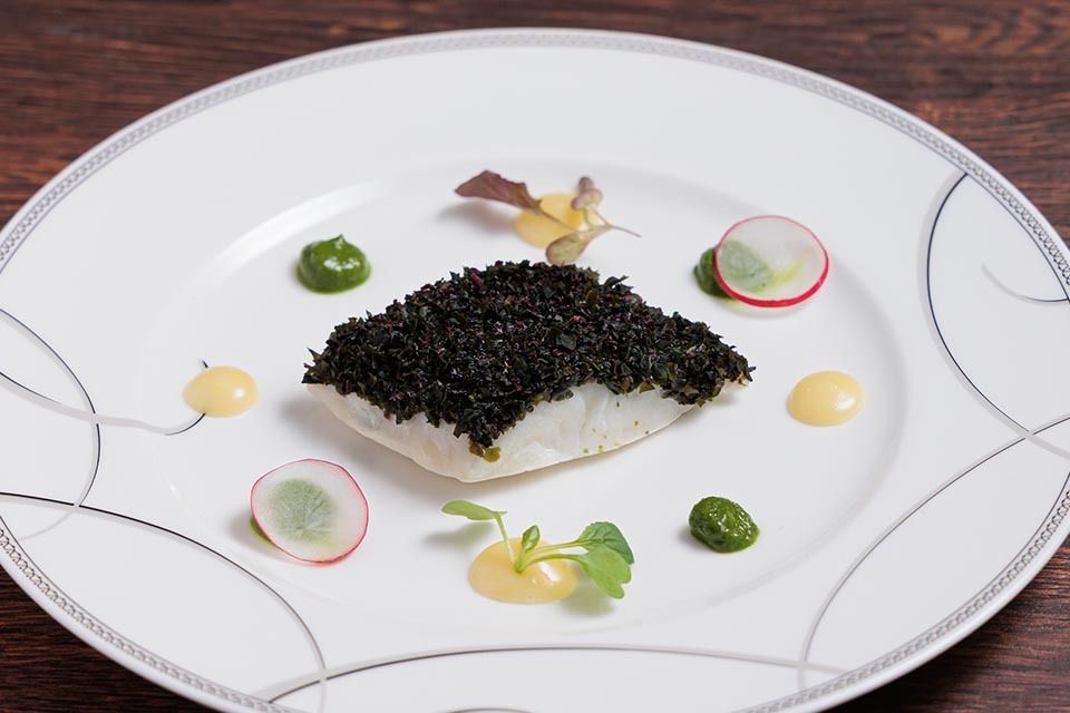 【4/1～4/30】磯の香り 真鯛のヴァプール ソース クーリー・ド・シトロン