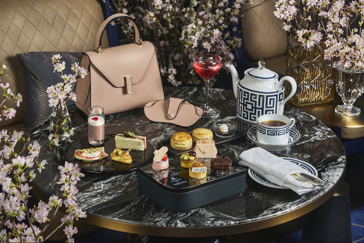 St. Regis Afternoon Tea with Valextra - Iside in Bloom - + a glass of Champagne