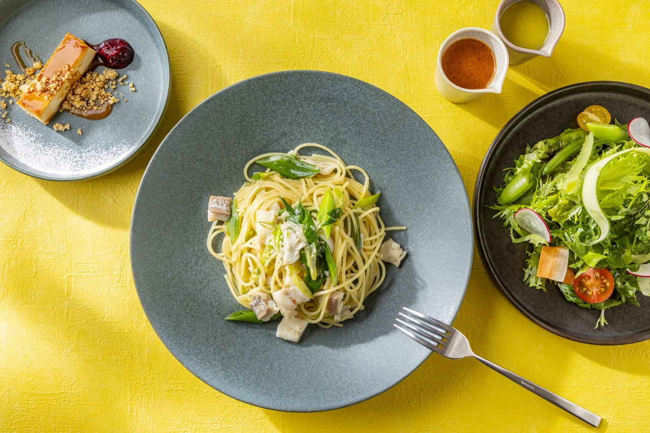 [From April 25th] Choose your pasta lunch set