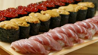 [7 counter seats] All-you-can-eat sushi: The ultimate omakase course