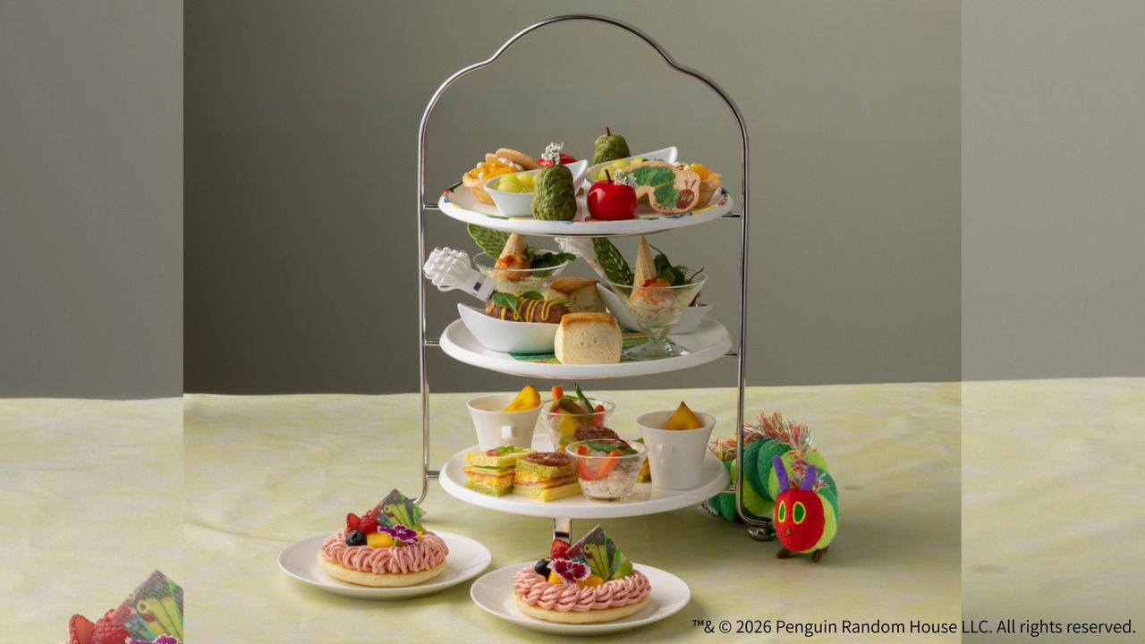 〔5月2日～6月28日〕はらぺこあおむしアフタヌーンティー～THE VERY HUNGRY TEA TIME～ お席おまかせ3時間プラン［土日祝］